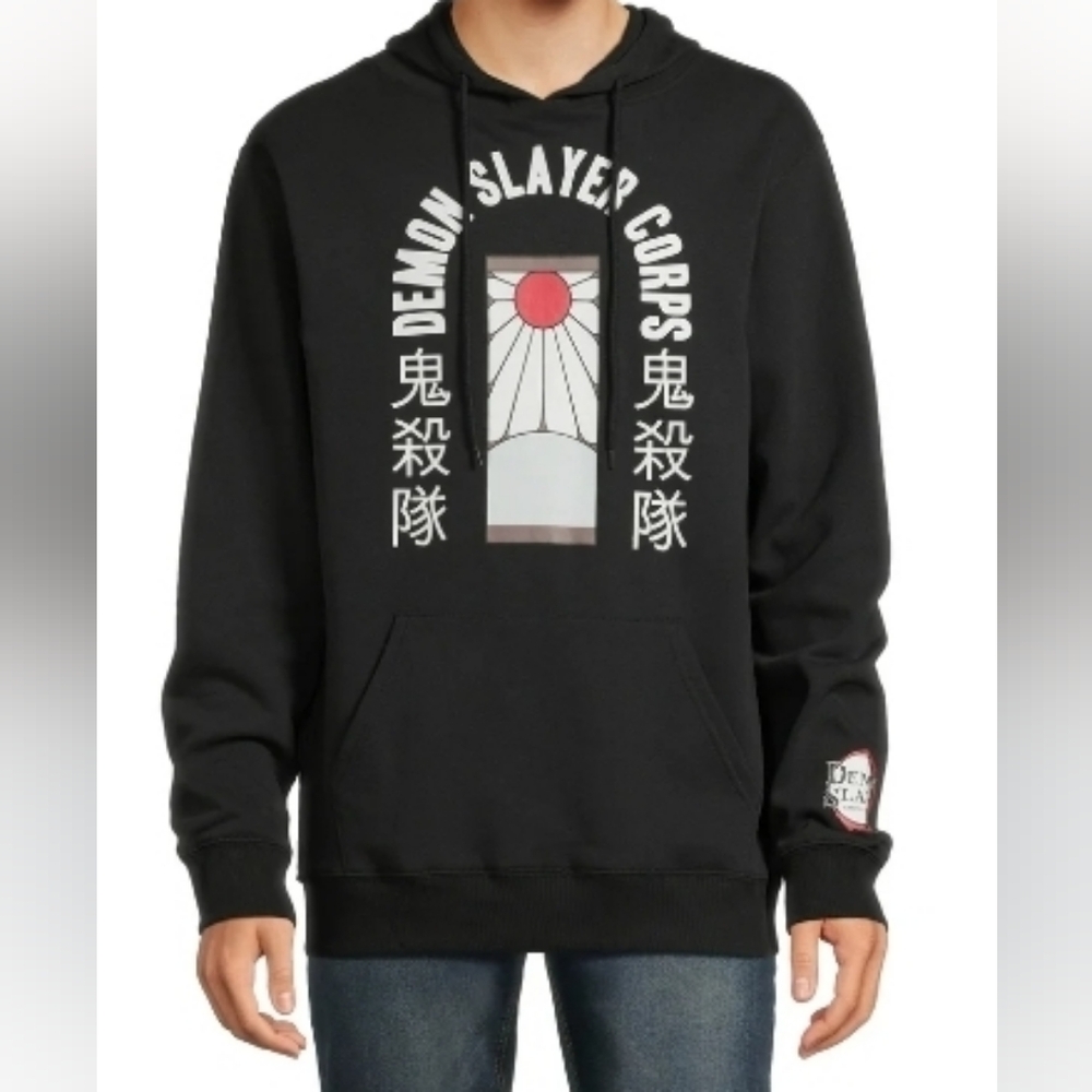 🆕️Black DEMON SLAYER Anime Hoodie